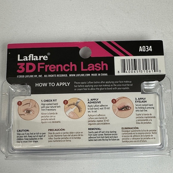 Laflare 3D French Lash (Fresh) and Broadway 5D Lash Bundle - Picture 5 of 8